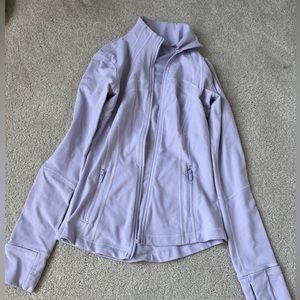 Lavender colored Lululemon define jacket